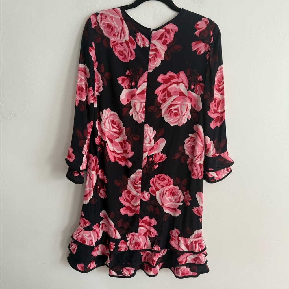 KATE SPADE NY ROSA RUFFLE SHIFT Romantic DRESS XS - Picture 6 of 8
